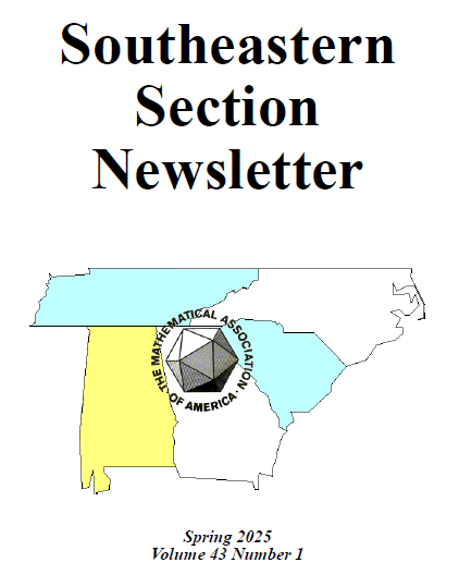 screnshot of newsletter